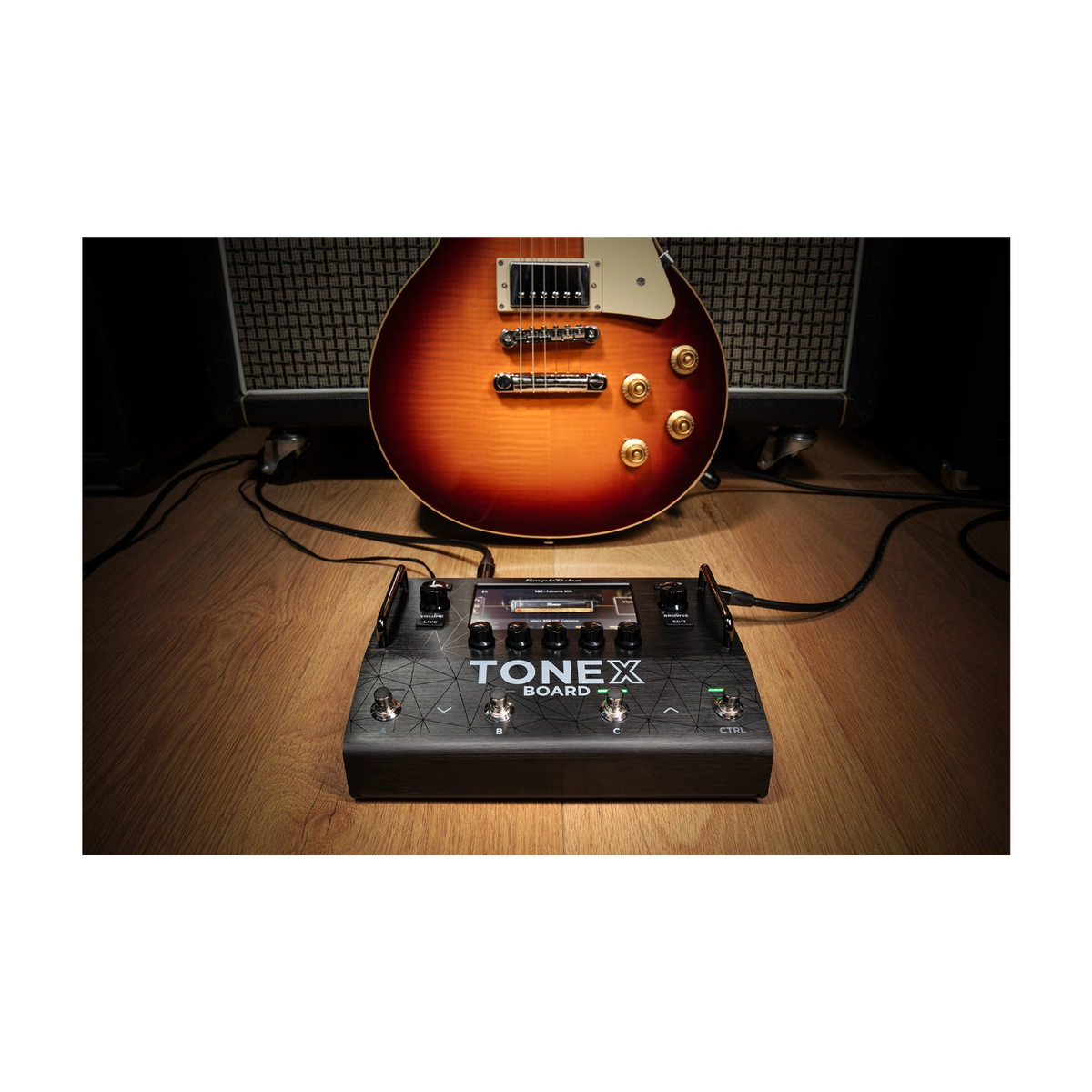 IK Multimedia Tonex Board Stereo Modeling And Multi-FX Guitar/Bass Pedal at the studio