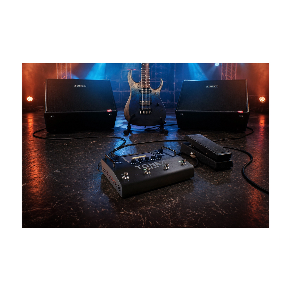 IK Multimedia Tonex Board Stereo Modeling And Multi-FX Guitar/Bass Pedal at the studio