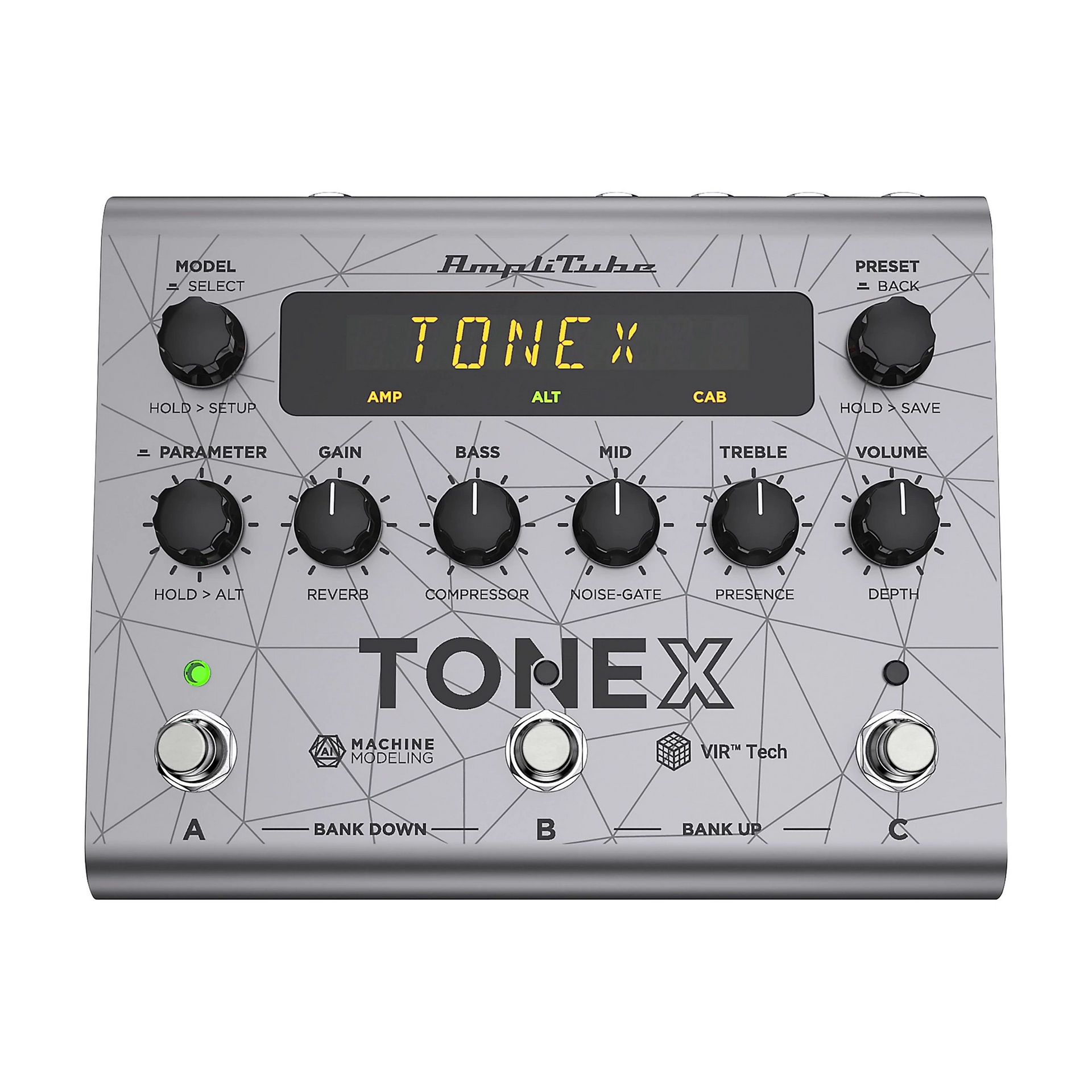 h*i様 IK MULTIMEDIA TONEX Pedal Bass Edit IK Multimedia Tonex Pedal Bass Edition - Silver