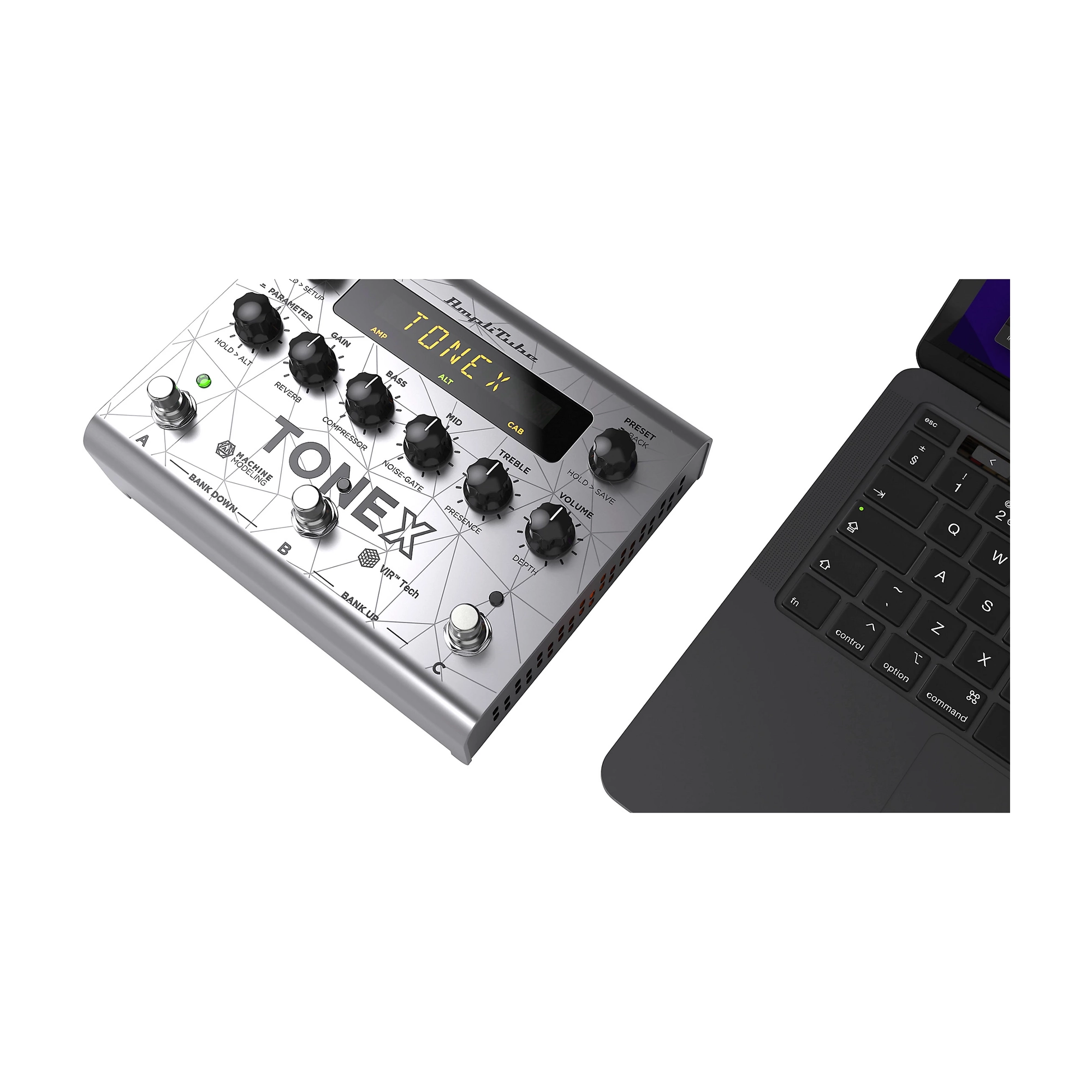 IK Multimedia Tonex Pedal Bass Edition - Silver