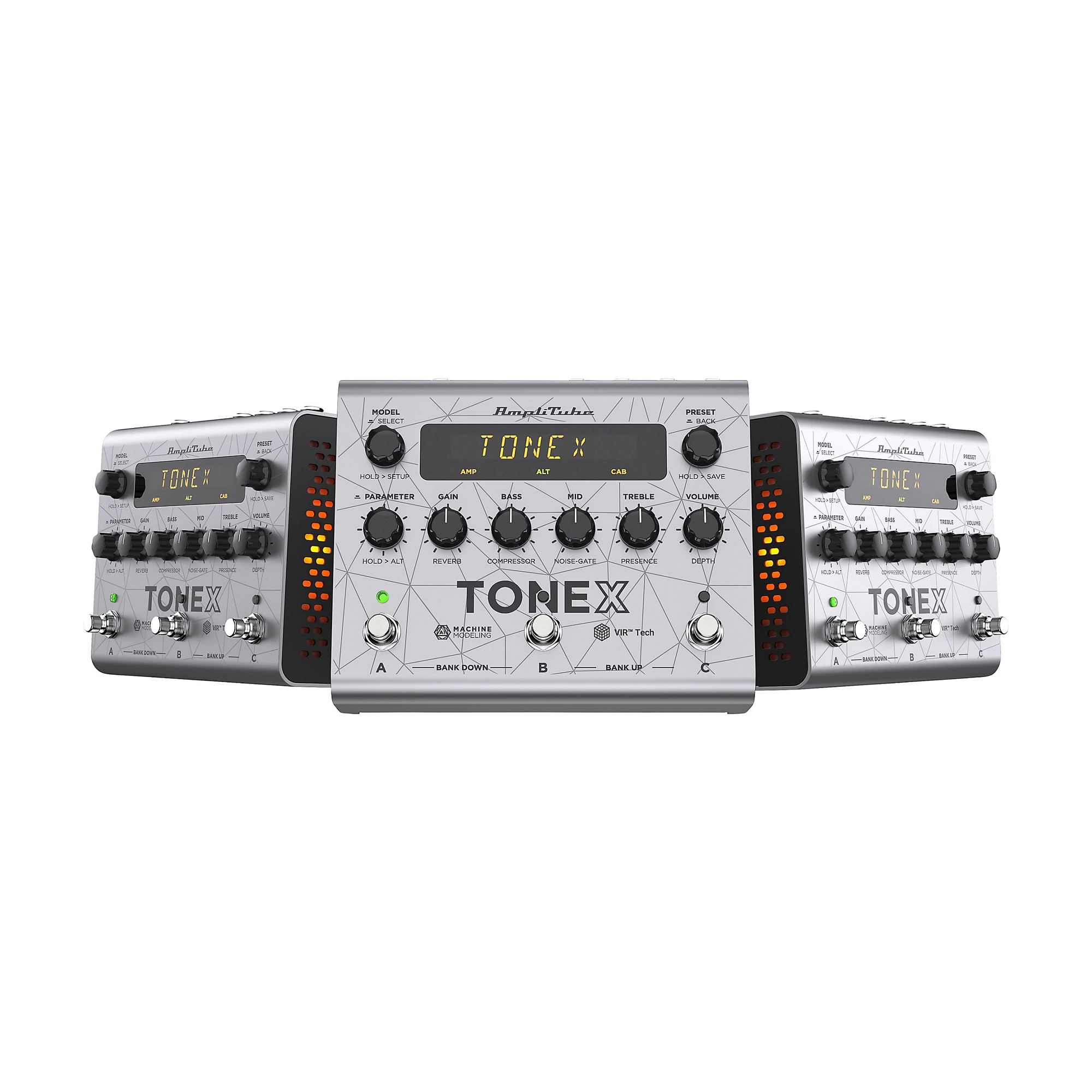 IK Multimedia Tonex Pedal Bass Edition - Silver