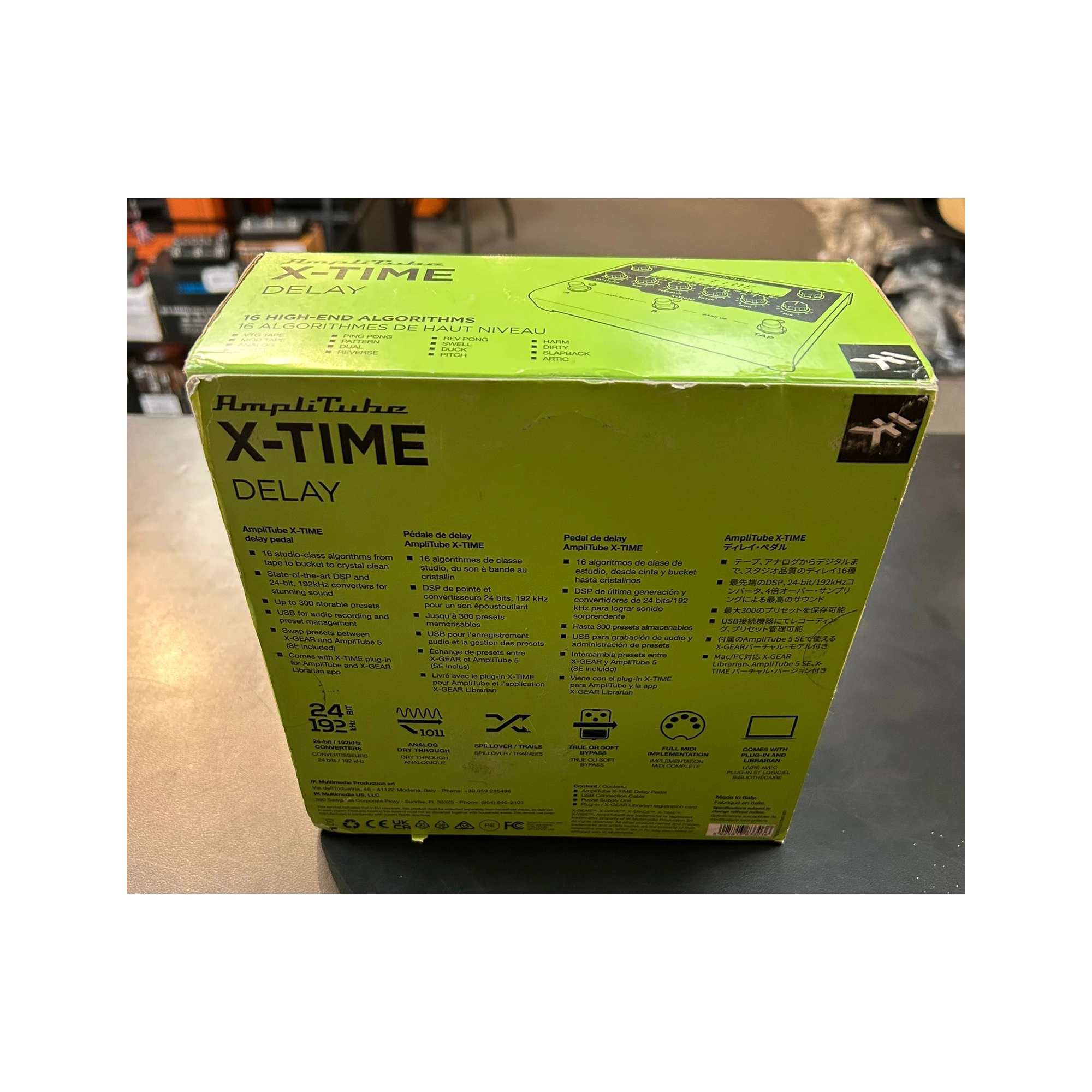 IK Multimedia Amplitube X-Time Delay Pedal B-Stock