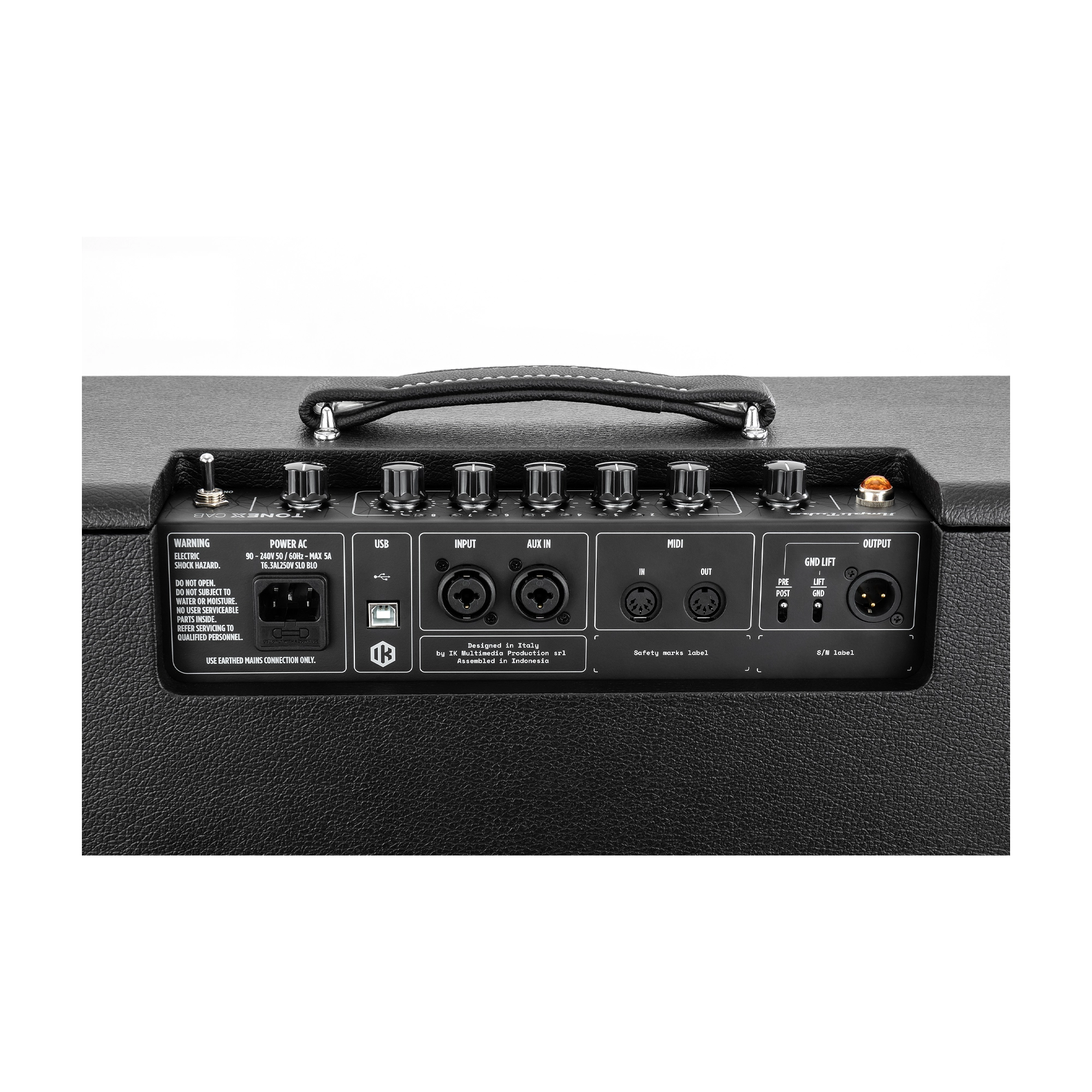 IK Multimedia TONEX Cab 700-wat 1 x 12-inch Power Guitar Cabinet - XG-TONEX-FRFR-IN