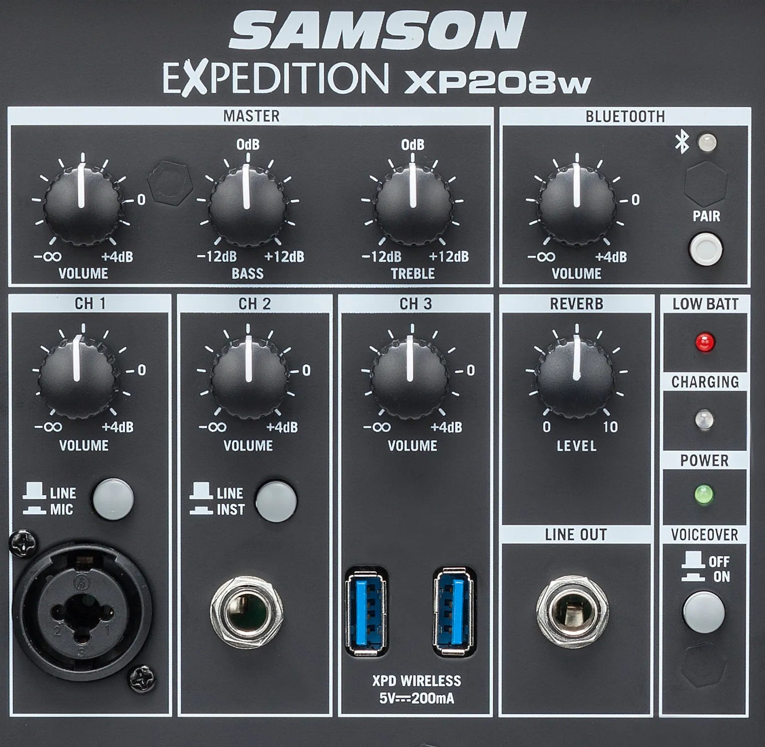 Samson Expedition Xp208w Portable Pa System