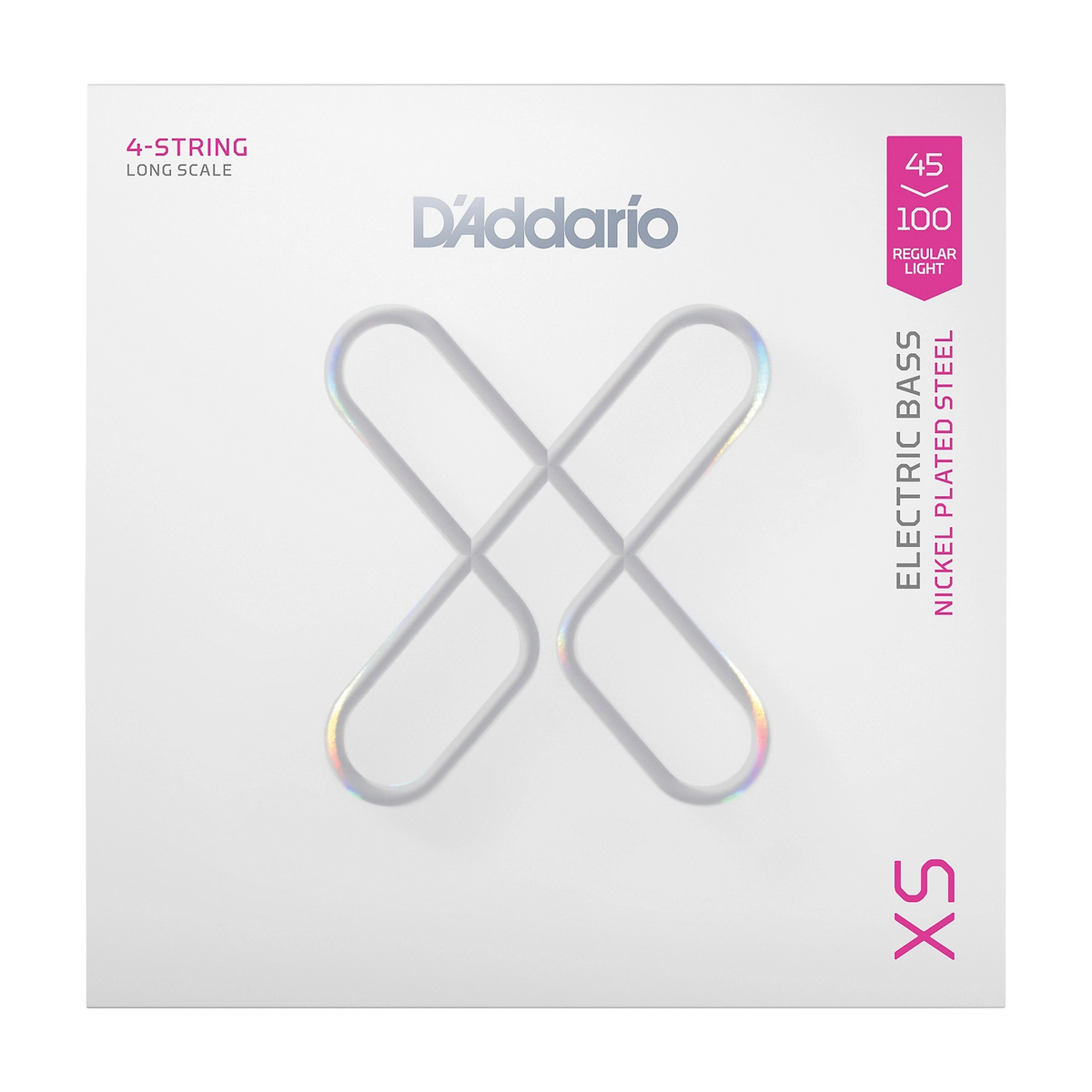 D'Addario XS Nickel Regular Light Electric Bass Guitar Strings