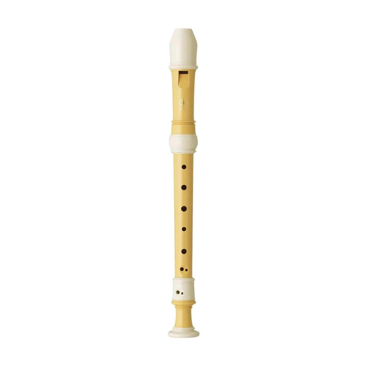 Yamaha YRS-402B Soprano Recorder front panel view