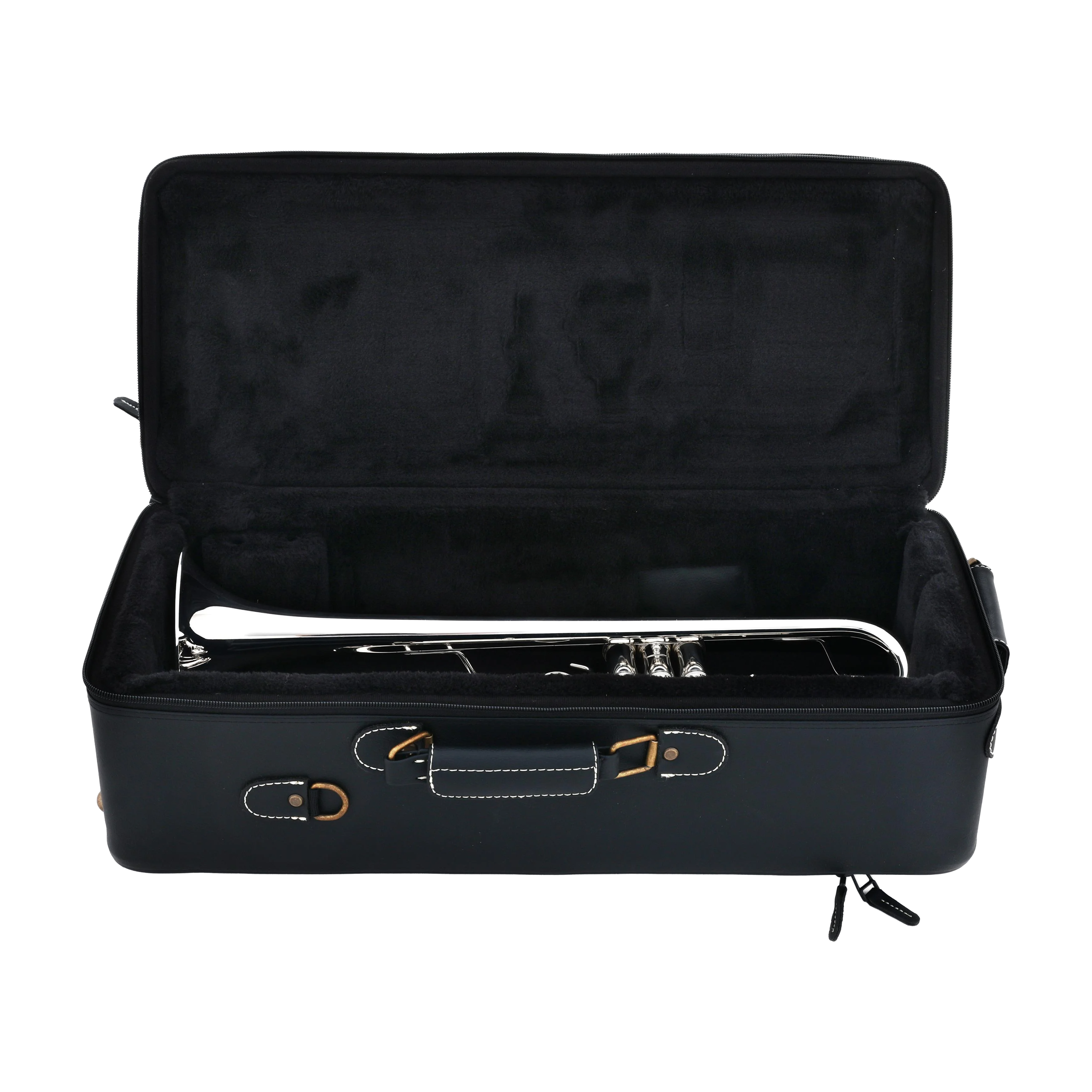 Yamaha YTR-8335IIS full view of the open case