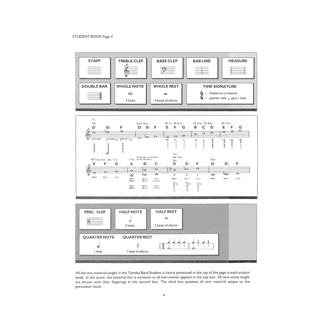 Yamaha Band Student, Book 1: Conductor's Score