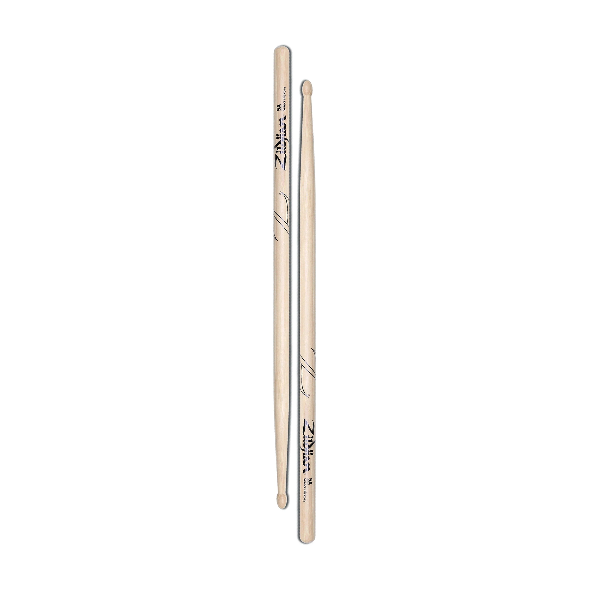 Zildjian Z5A - 5A Natural Hickory Drumsticks