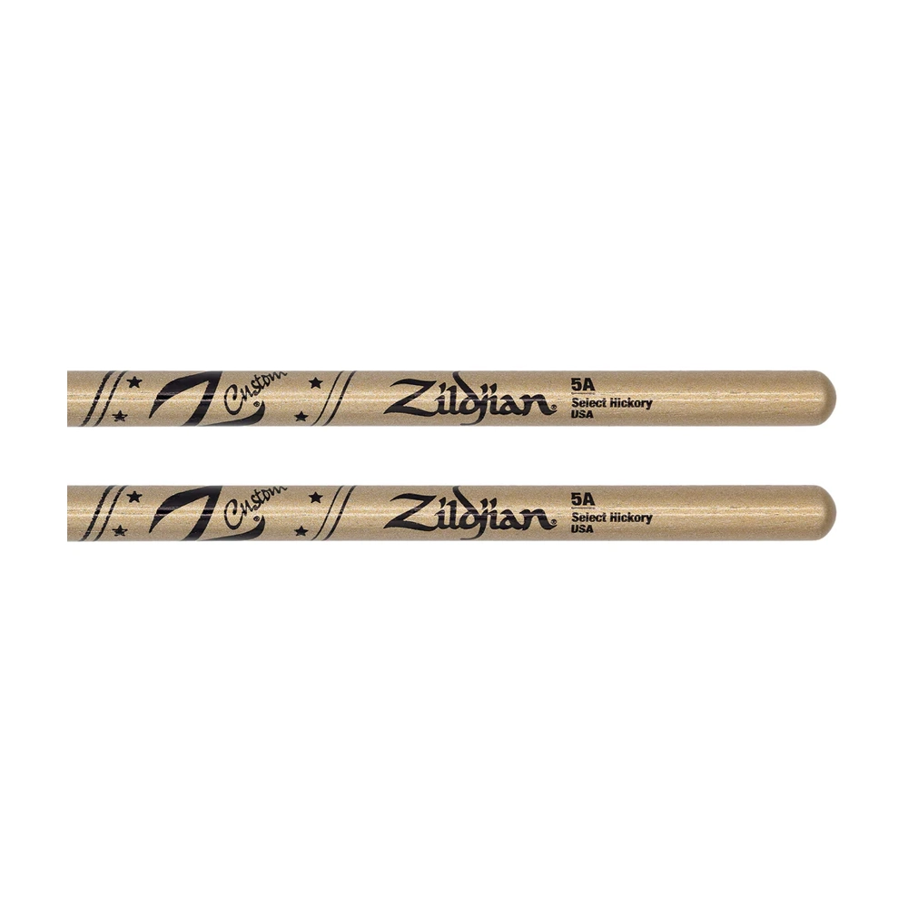 Zildjian Z5ACG-ZC Z Custom Limited-Edition Gold Chroma Drumsticks - 5AW