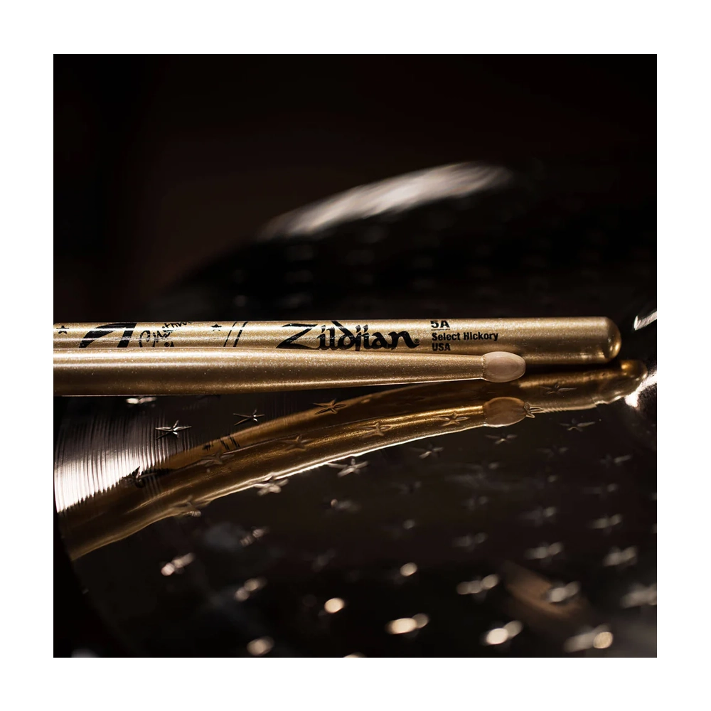 Zildjian Z5ACG-ZC Z Custom Limited-Edition Gold Chroma Drumsticks - 5AW
