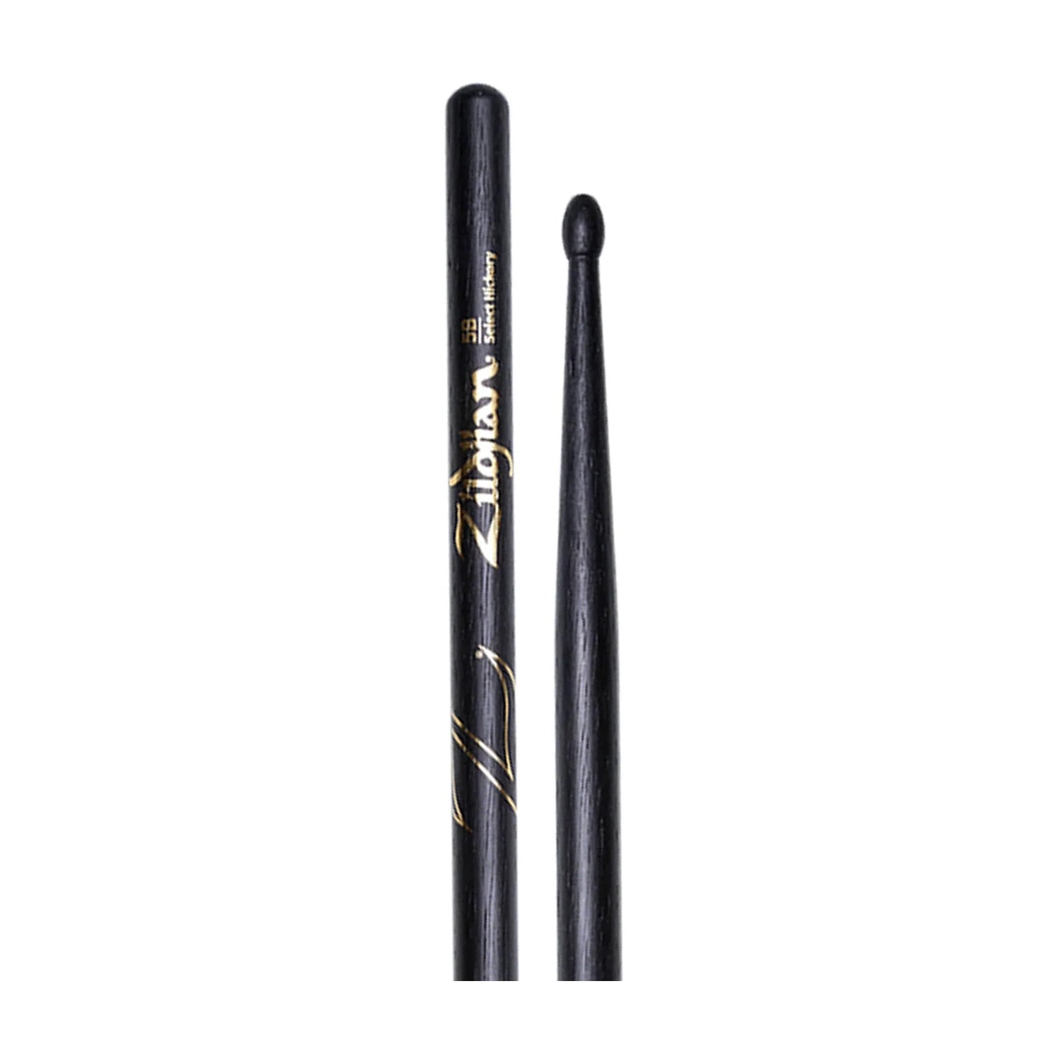 Zildjian Z5BB Select Hickory 5B Black Stain Drumstick