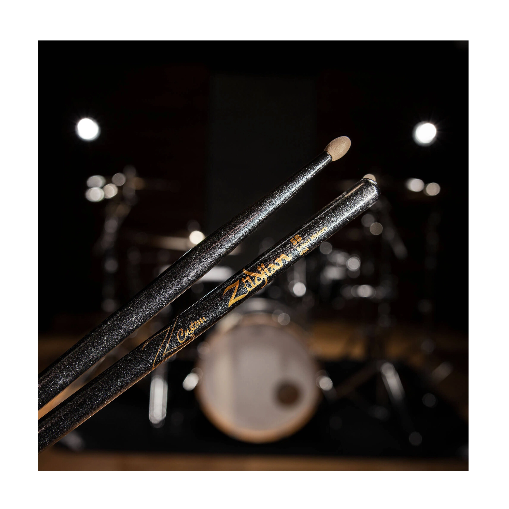 Baquetas Zildjian Z5BCB-ZC Z Custom Edición Limitada Black Chroma - 5BW
