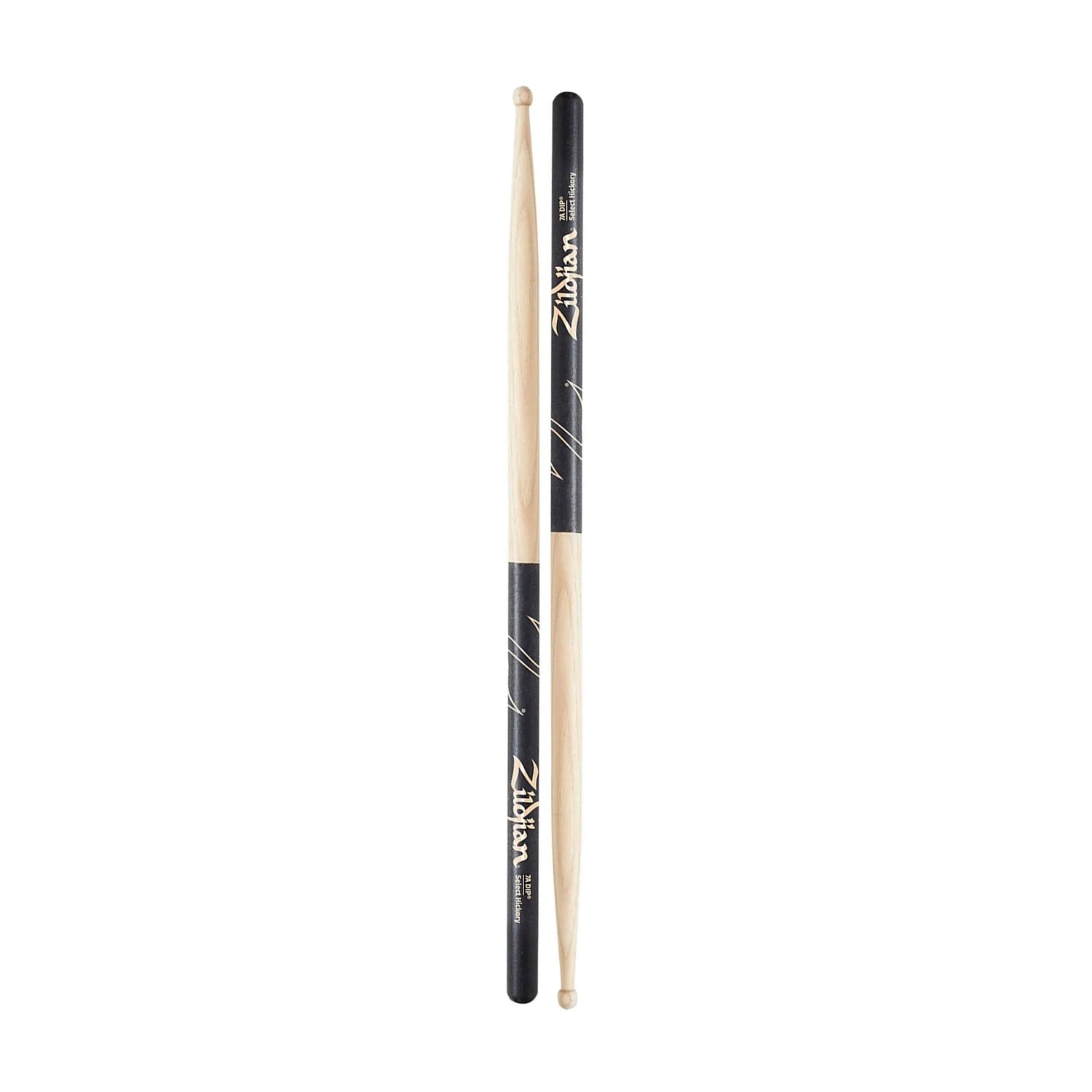 Zildjian Z7AD Dip Series 7A Black Drumsticks