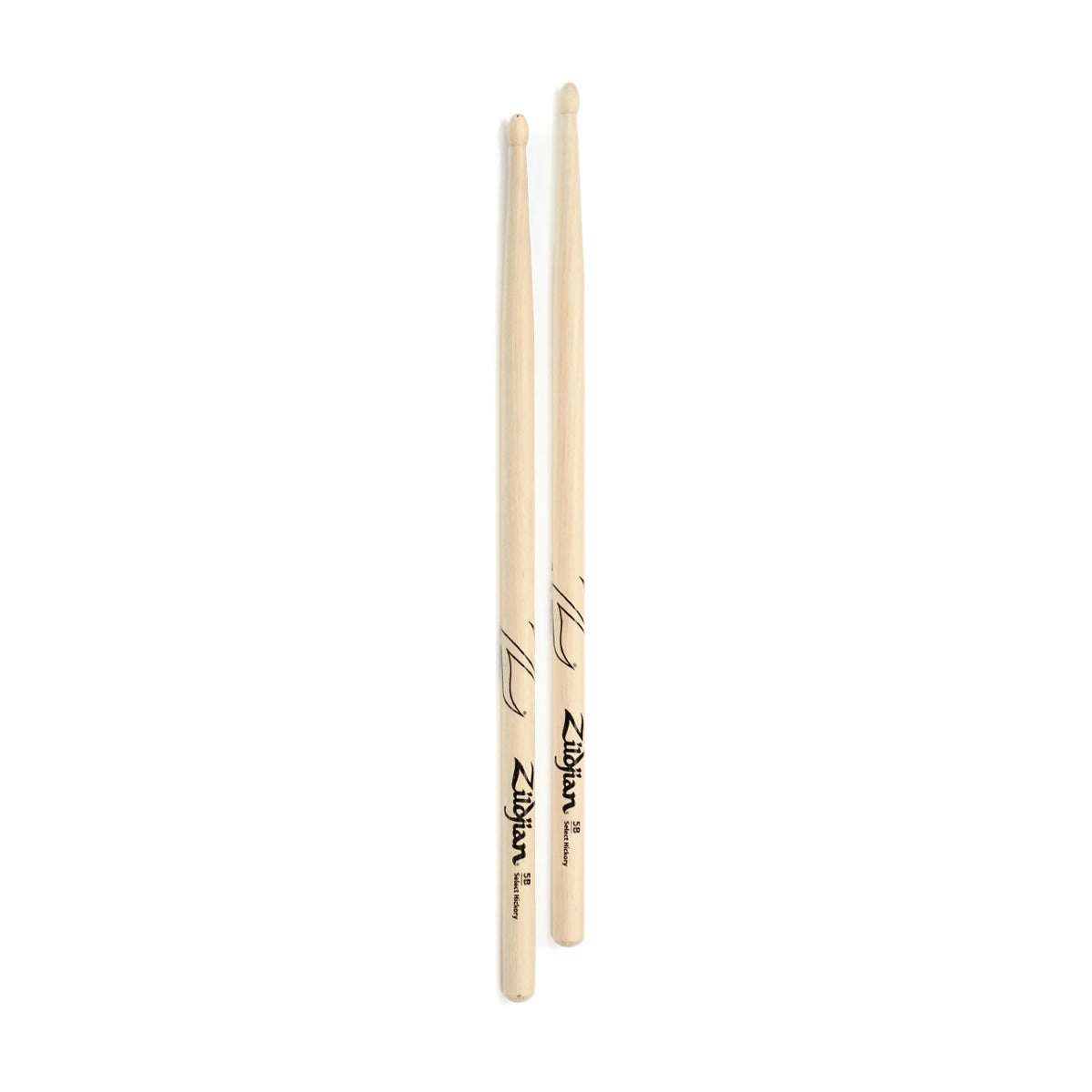 Zildjian ZS5B Natural Hickory Drumsticks - Super 5B