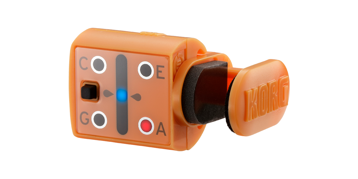 Korg Minipitch Clip-On Ukulele Tuner - Orange