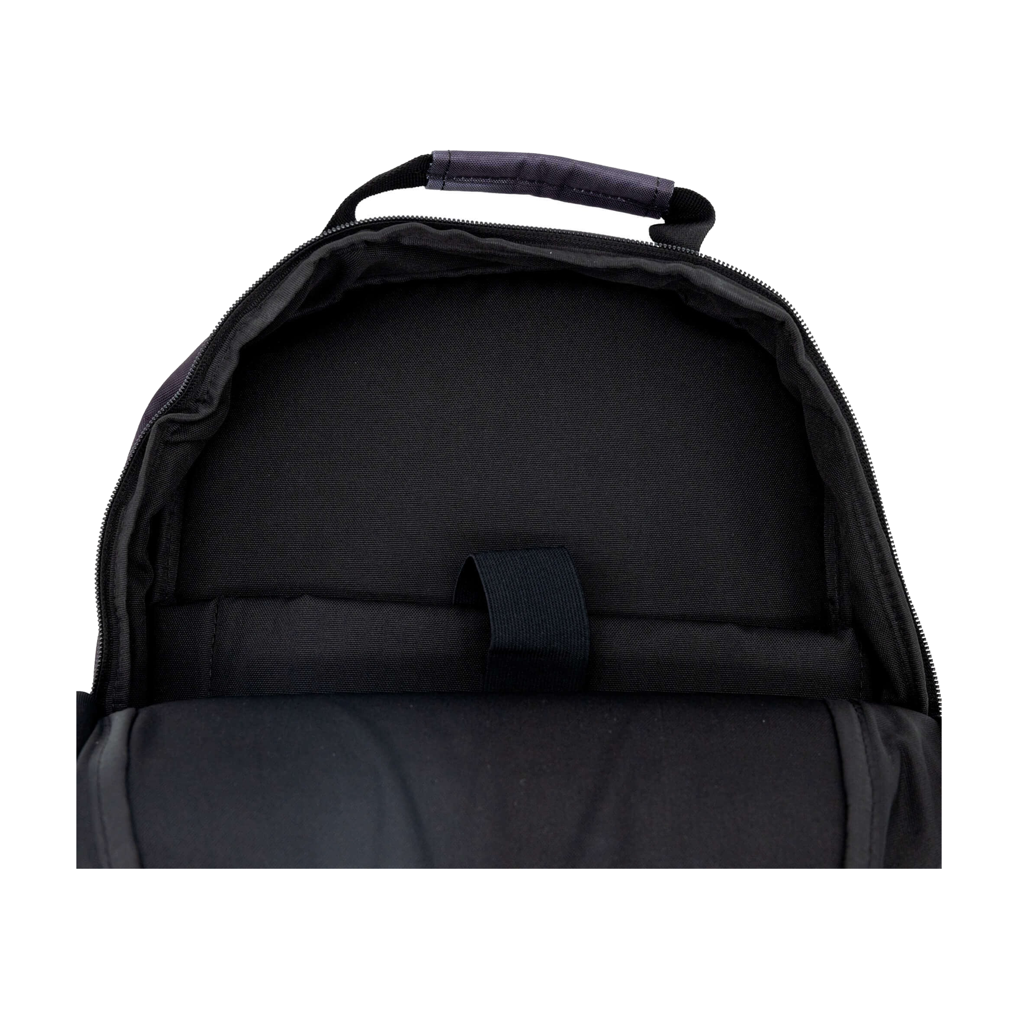 View of backpack inside