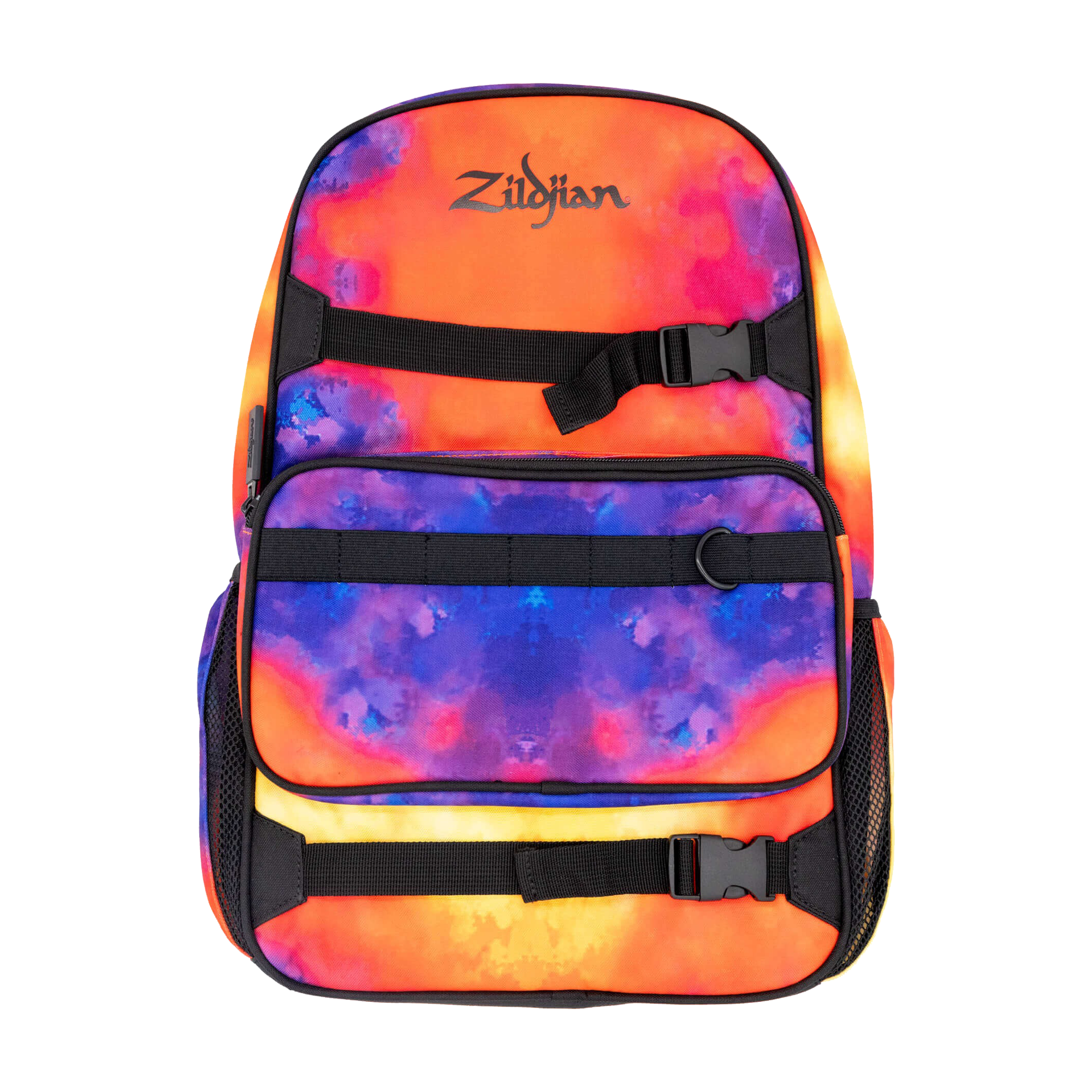 View of backpack Zildjian ZXBP00202 Student Backpack And Stick Bag  - Orange Burst