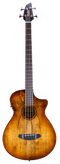 Breedlove Eco Pursuit Exotic S Concerto Ce Acoustic-Electric Bass Guitar - Amber Burst