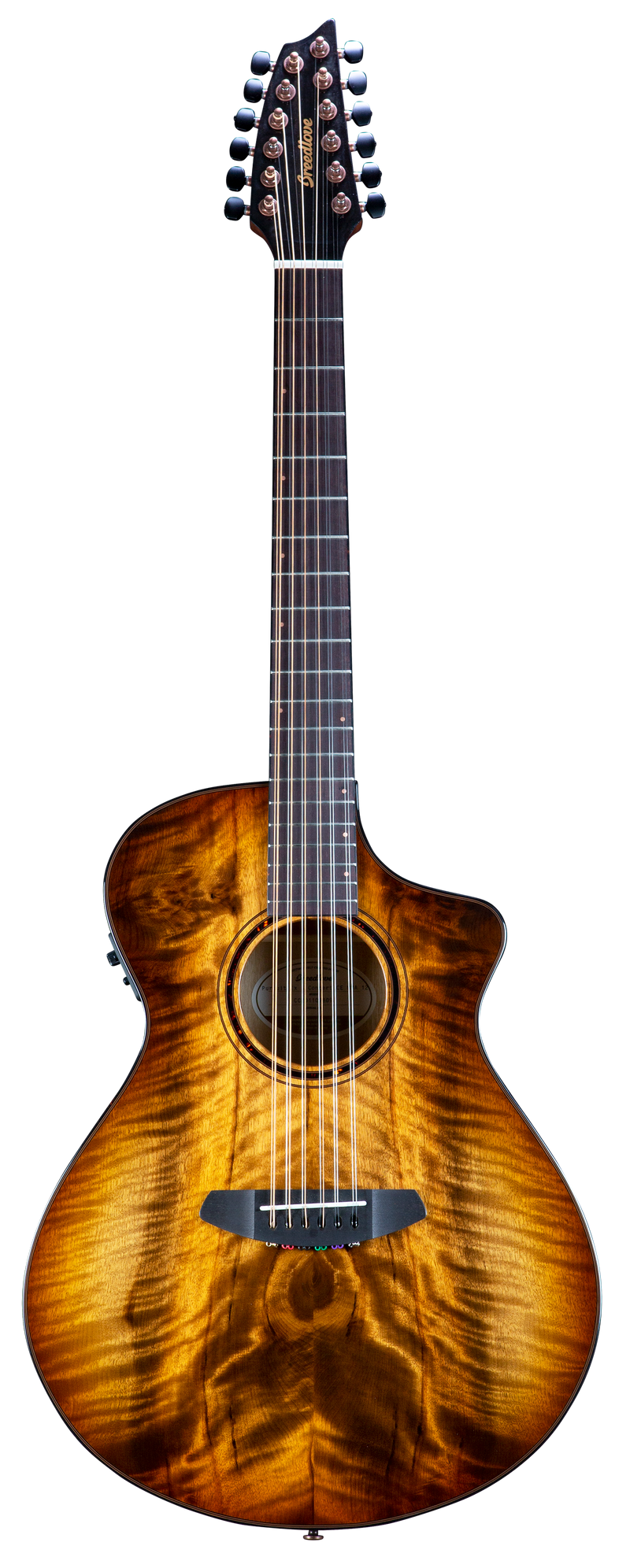 Breedlove Eco Pursuit Exotic S Concert Ce 12-String Acoustic-Electric Guitar - Amber Burst