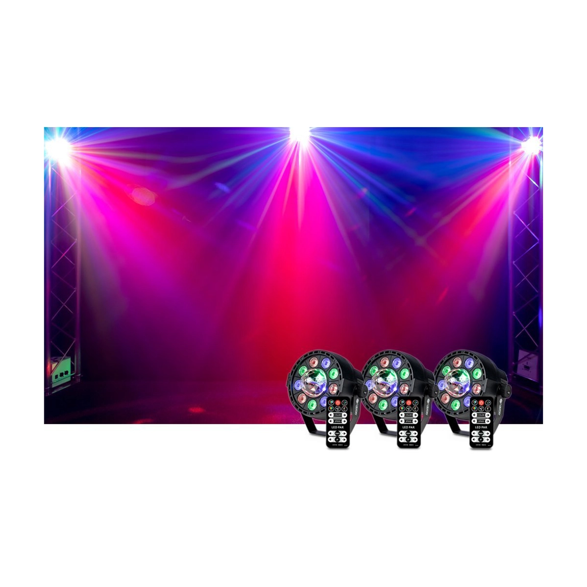 Colorkey PartyLight FX 3-Pack Bundle