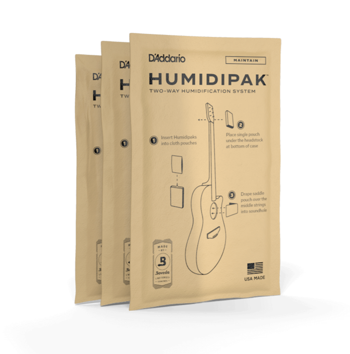 D"Addario Humidipak Maintain Replacement 3-Pack