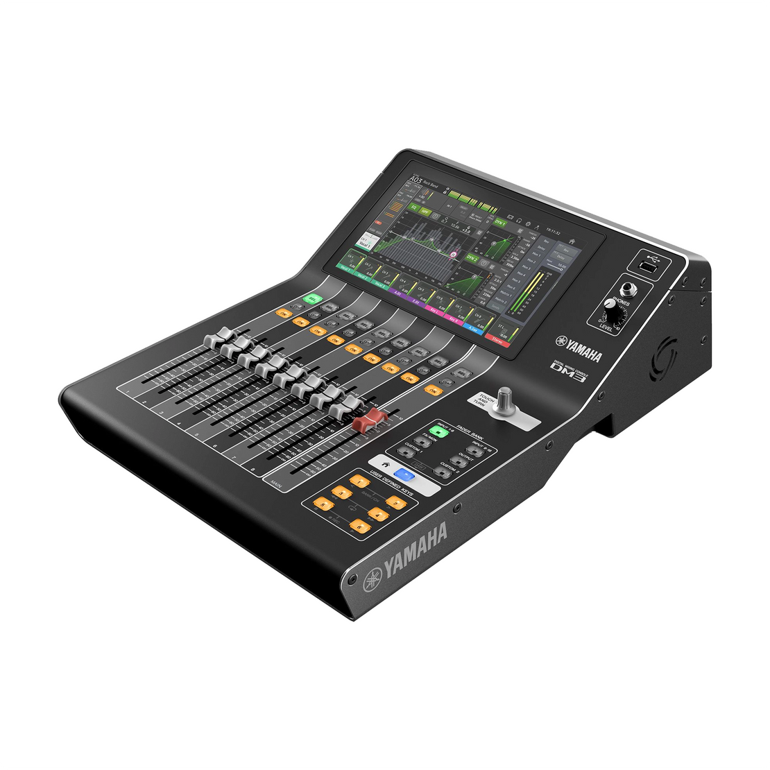 Front angle view of Yamaha DM3S 22-Channel Digital Mixer
