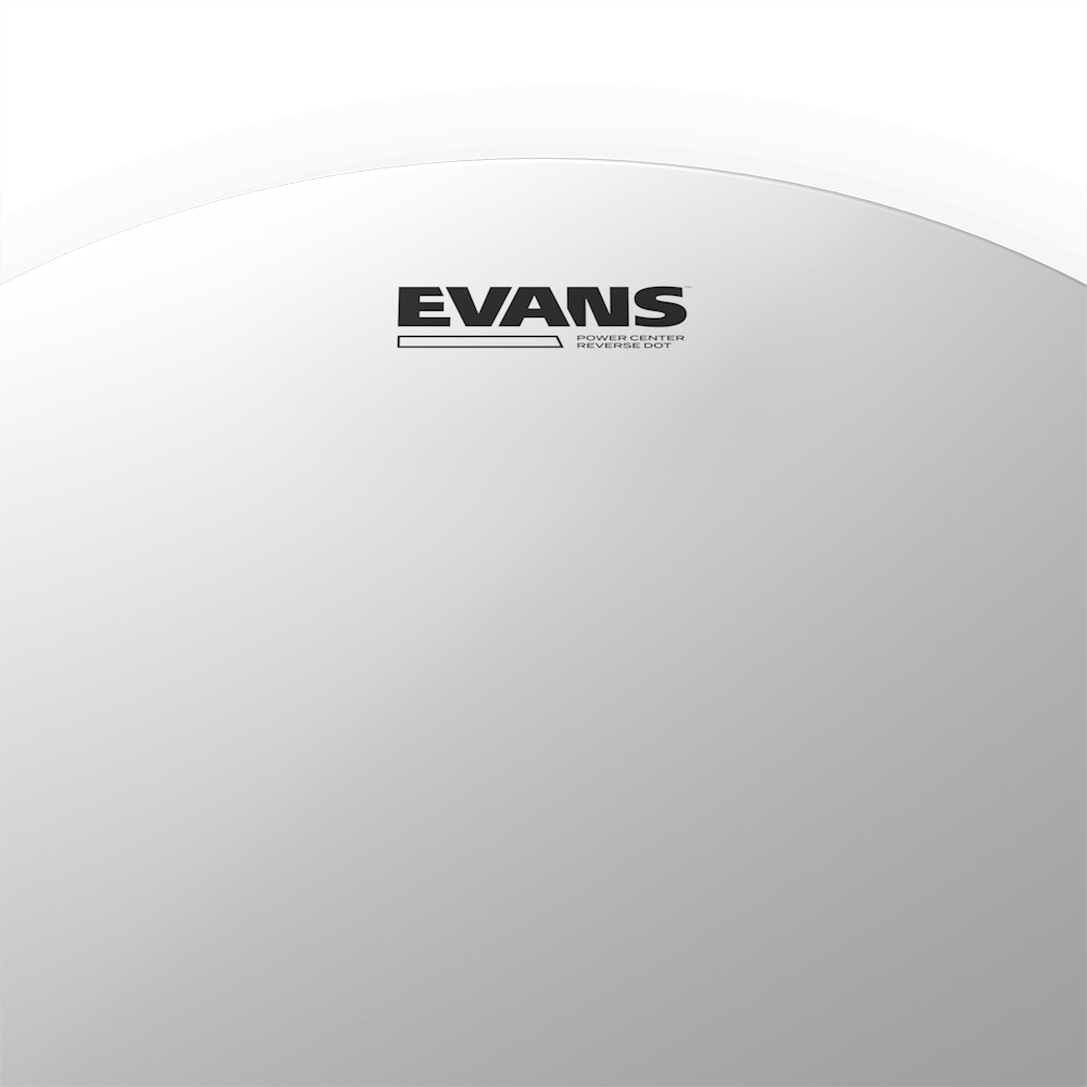 Evans Power Center Reverse Dot 13" Snare Batter Drumhead