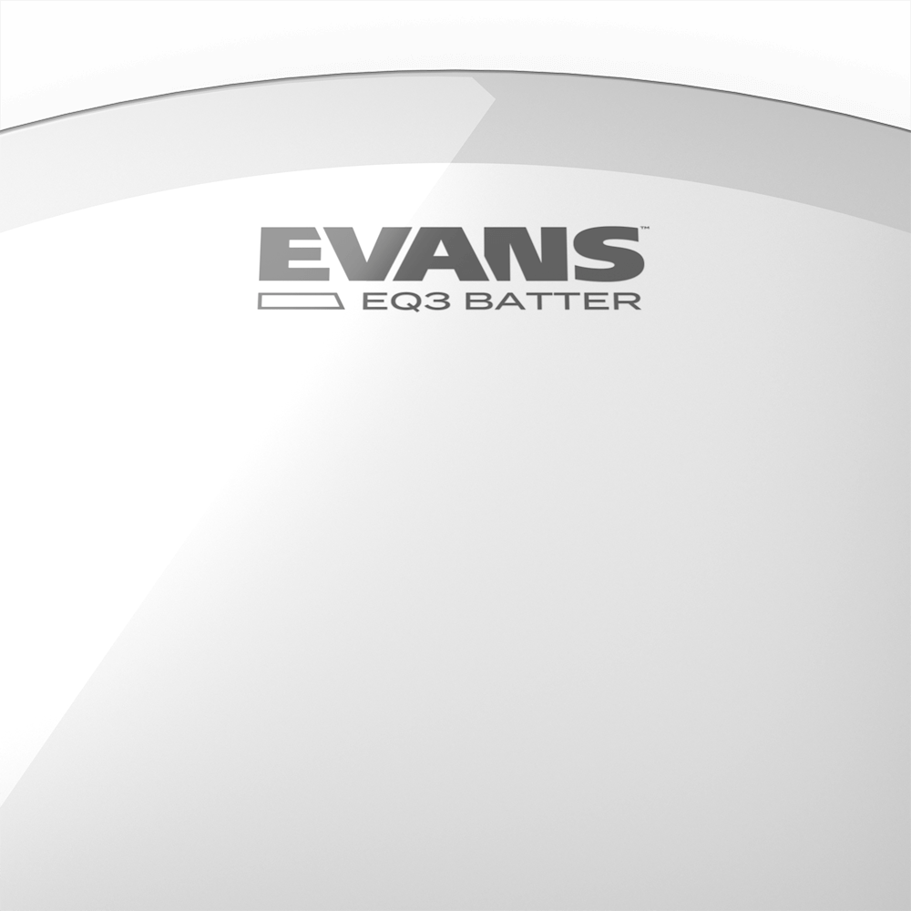 Evans EQ3 22" Clear Batter Bass Drumhead