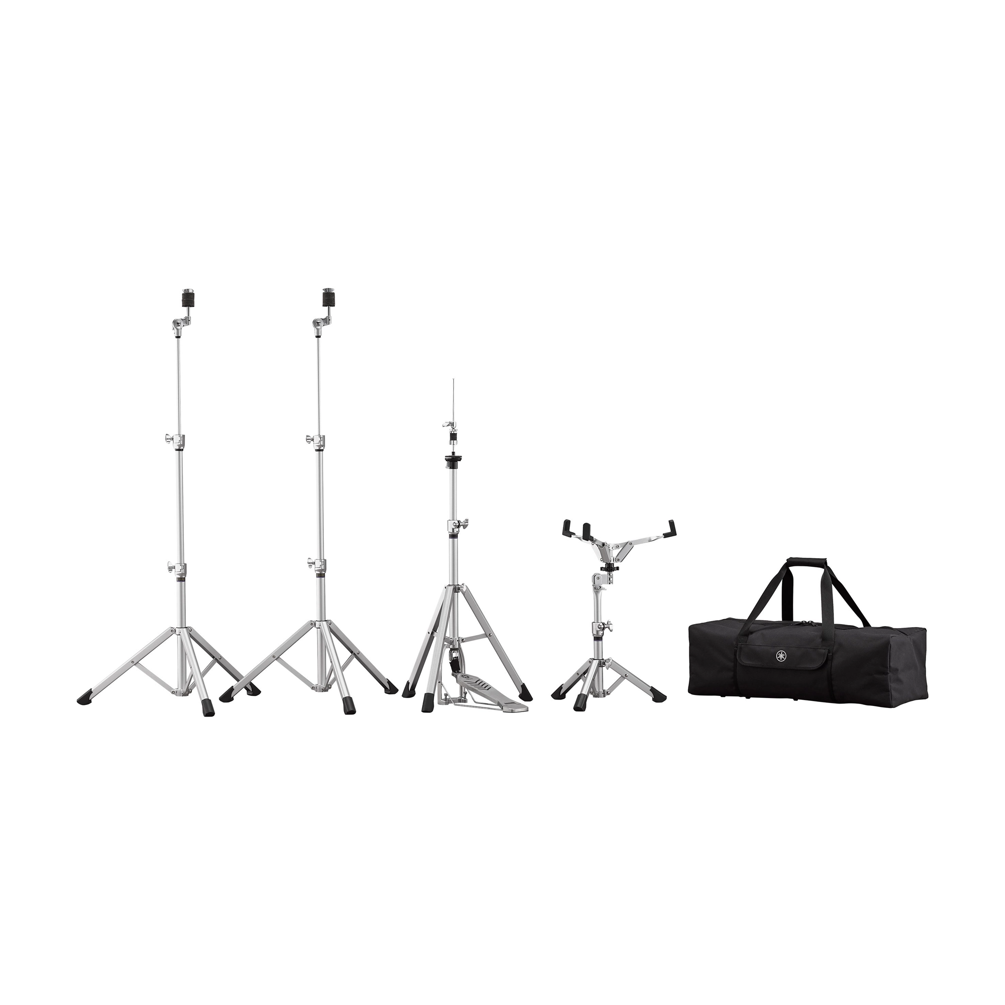 Full view of Yamaha HW-3 4-piece Crosstown Advanced Lightweight Hardware Pack