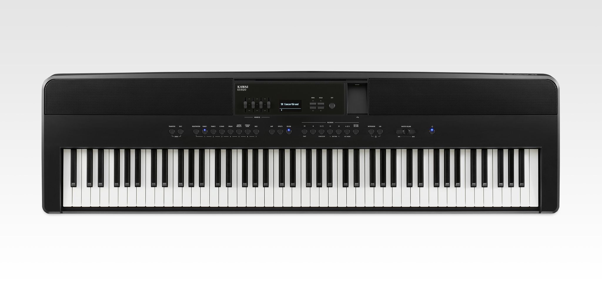 Kawai ES920 88-Key Digital Piano  - Black
