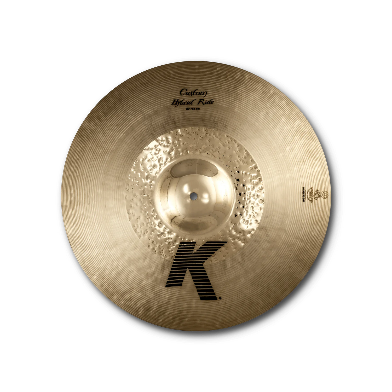 Zildjian K Custom K0998 20" Hybrid Ride Cymbal
