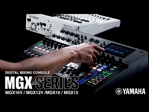 Yamaha MGX16V 22-Channel Digital Mixing Console with Video Interface youtube content