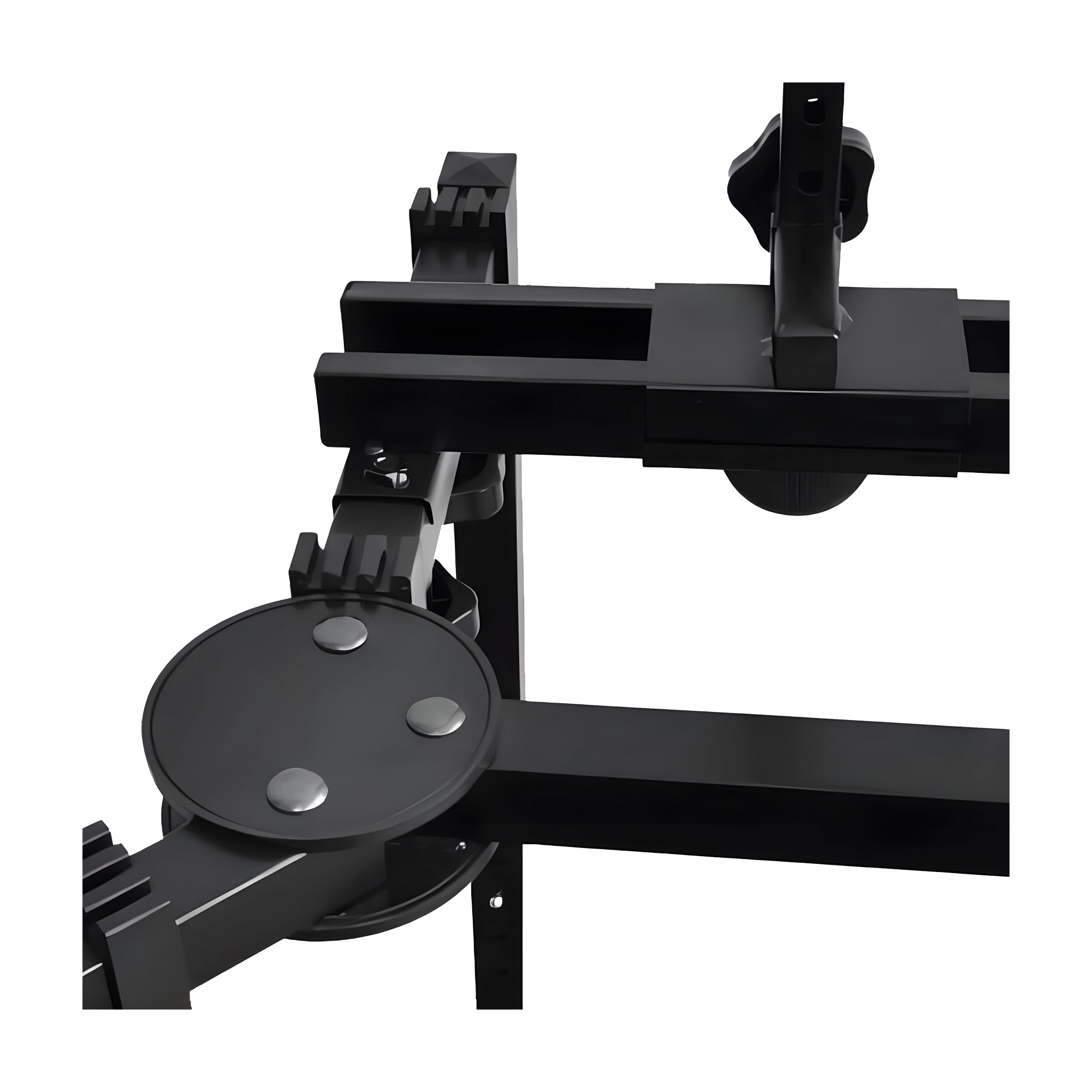 Close-up view of Stronghold SH-3299 Pro Double Keyboard Stand