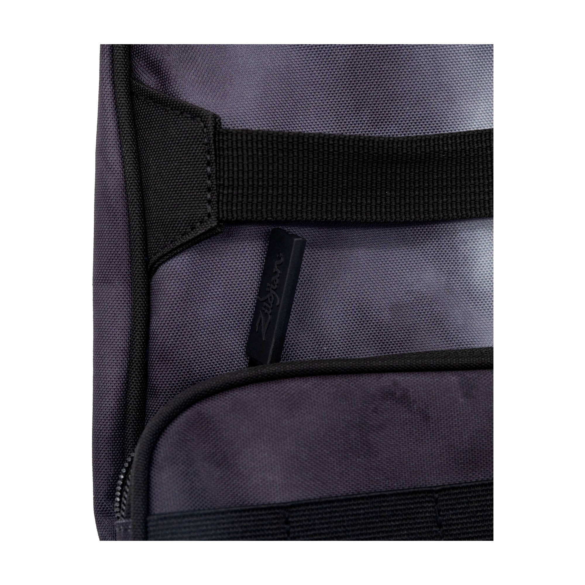Close-up view of Zildjian Zildjian ZXBP00102 Student Backpack And Stick Bag  - Black Rain Cloud