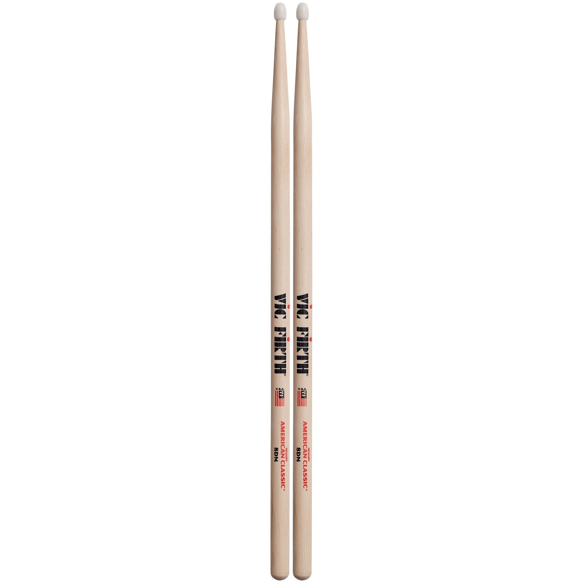 Vic Firth American Classic Drumsticks - 8D - Nylon Tip