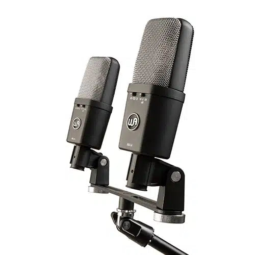 Warm Audio WA14 Large-Diaphragm Condenser Microphones Stereo Pair - Black