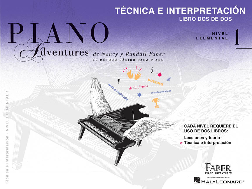 Piano Adventures Técnica E Interpretación – Libro Dos De Dos – Nivel Elemental 1
