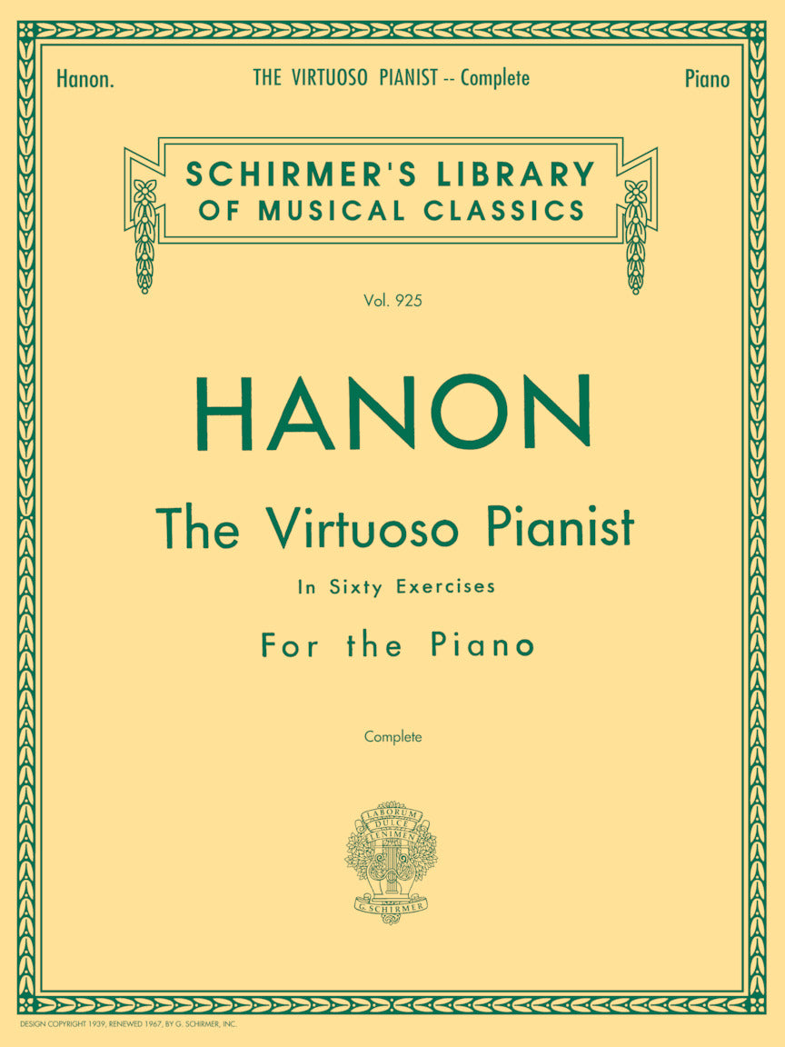 Hanon Virtuoso Pianist in 60 Exercises