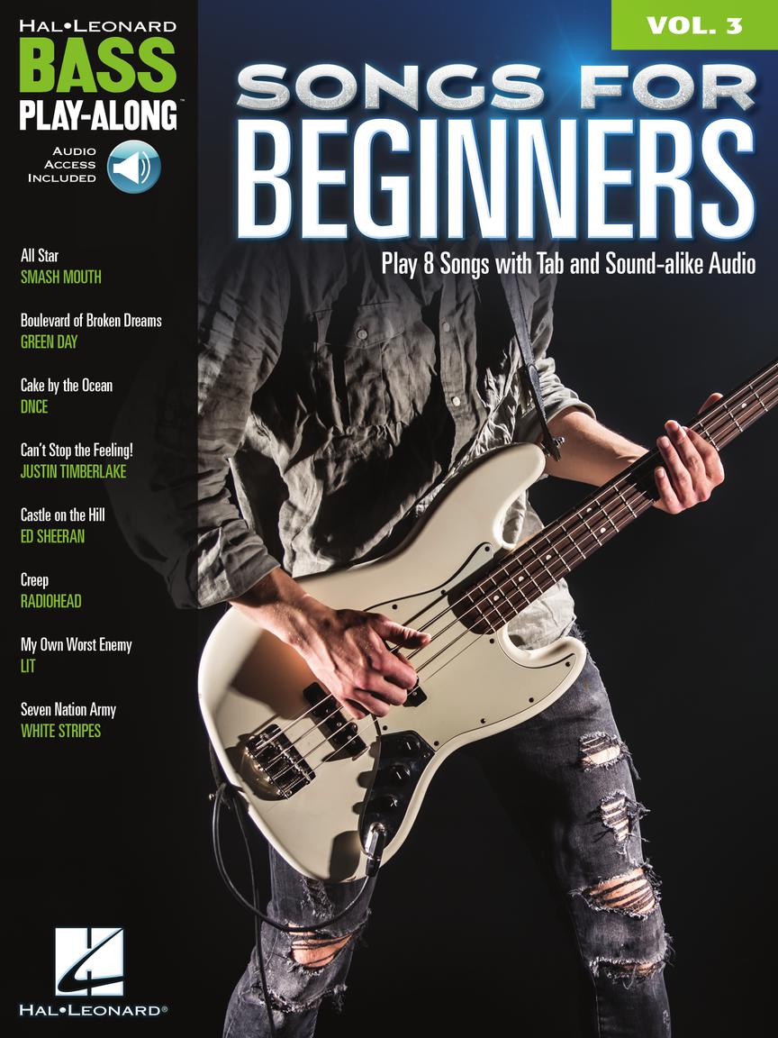 SONGS FOR BEGINNERS Bass Play-Along Volume 59