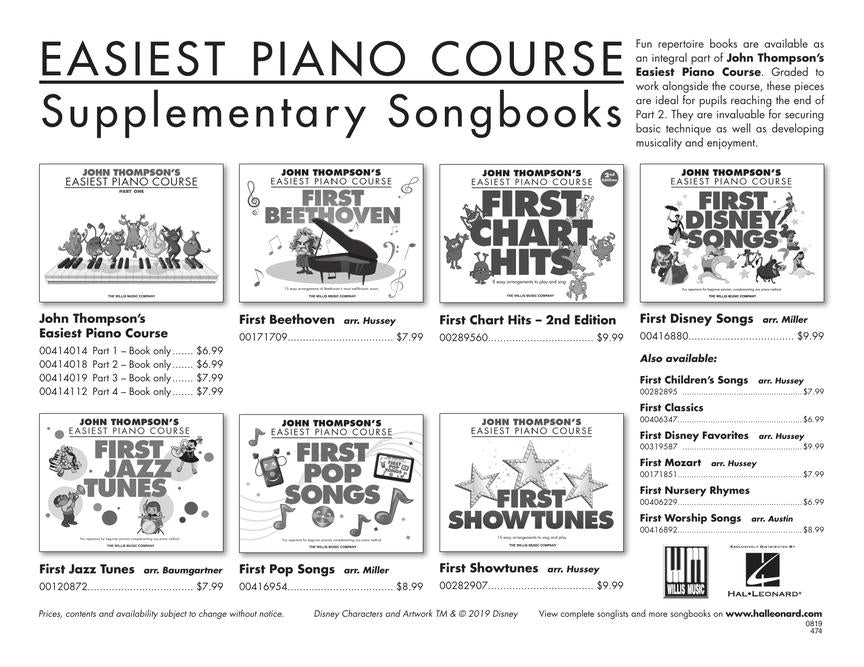 John Thompson's Easiest Piano Course First Classical Duets