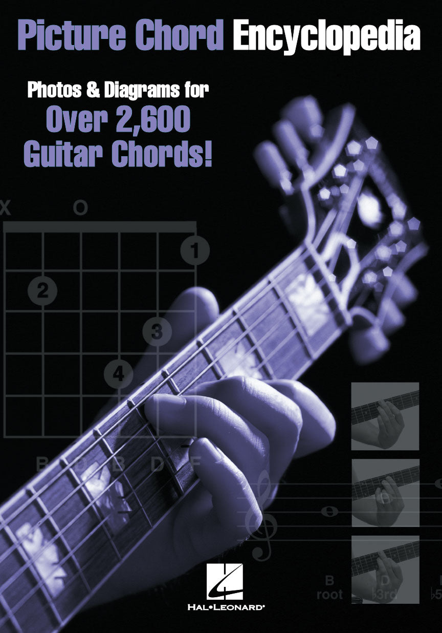 Picture Chord Encyclopedia 9"×12" Edition For Guitar