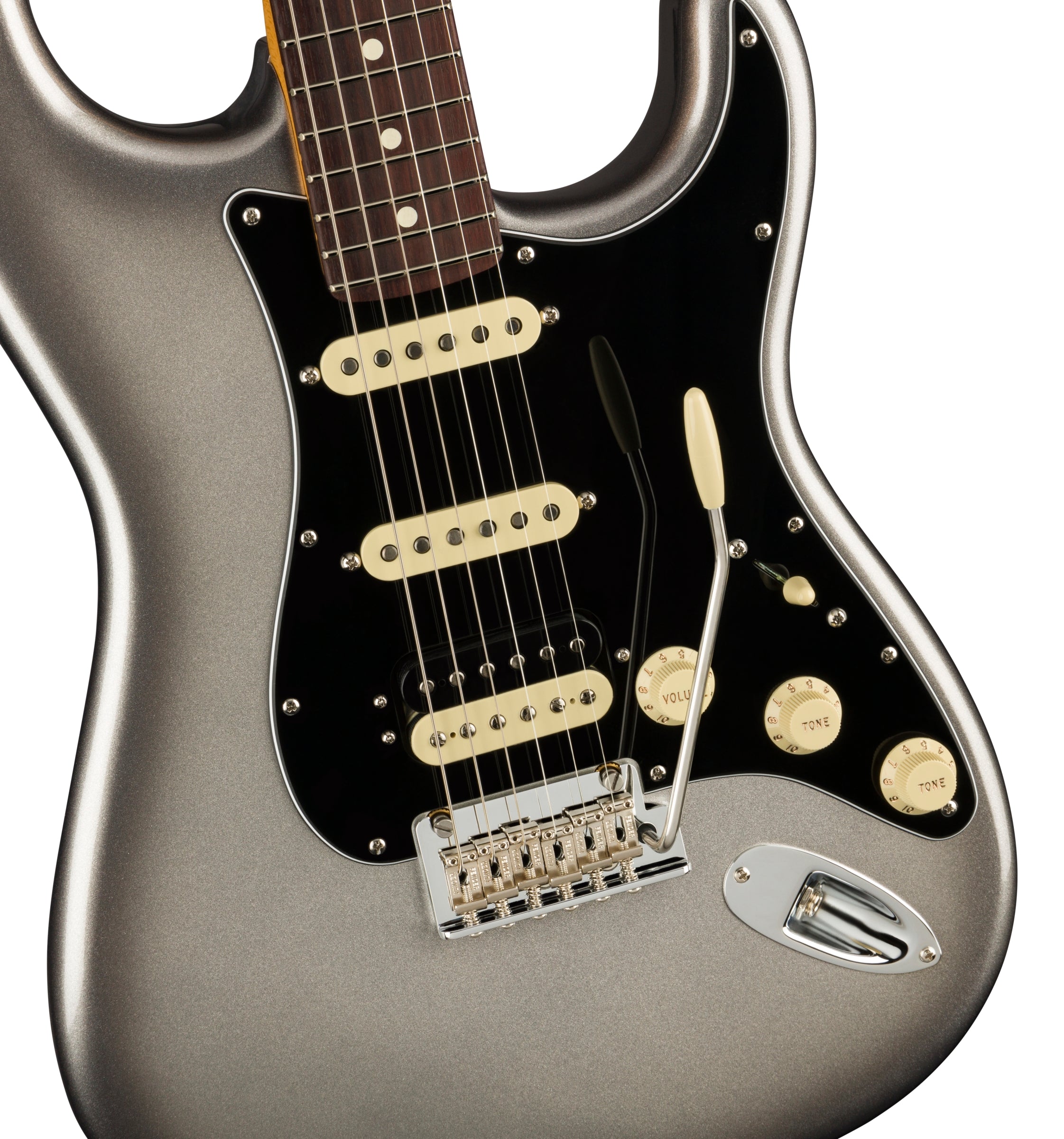 Fender American Professional II Stratocaster HSS Electric Guitar - Mercury