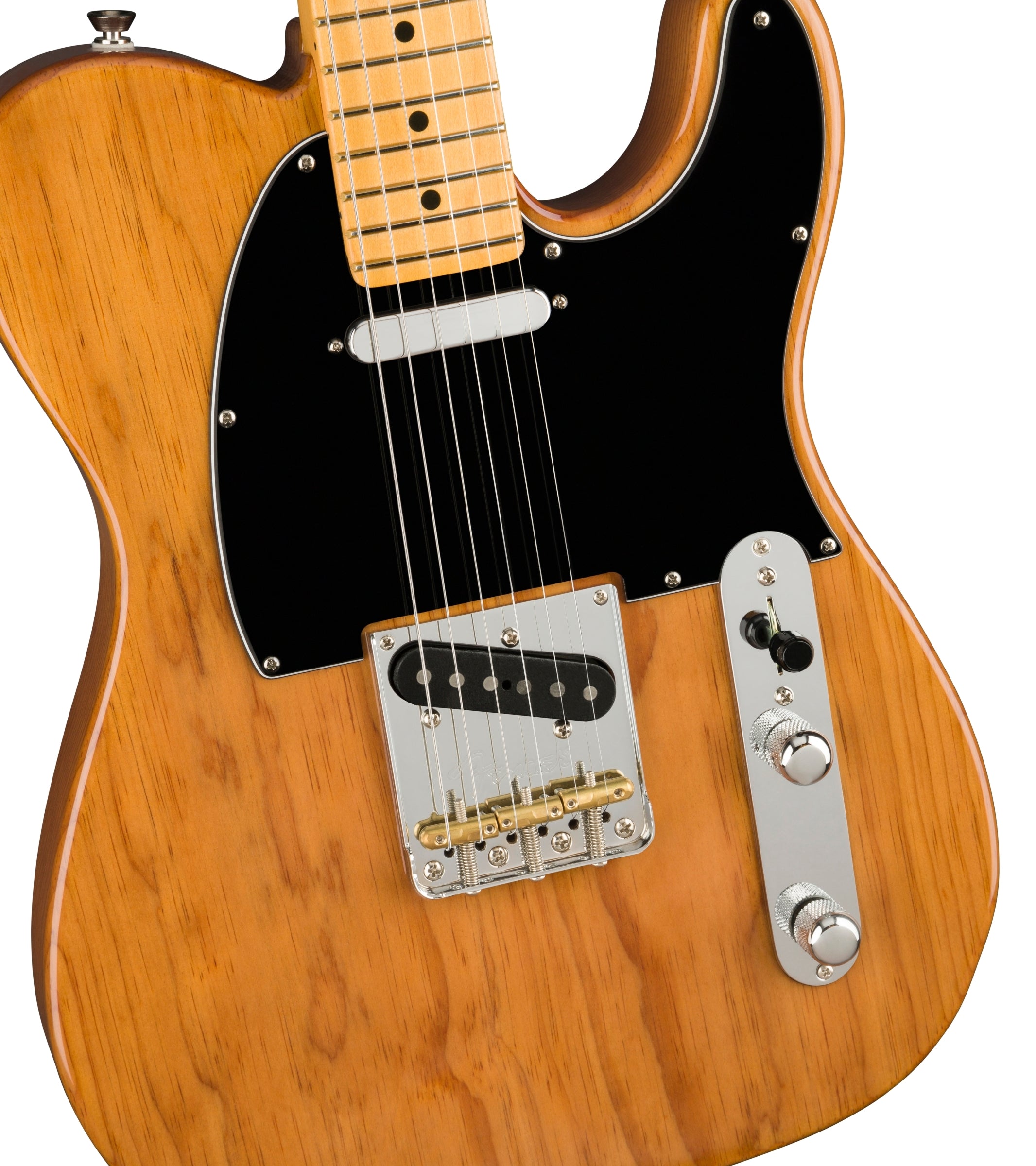 Fender American Professional II Roasted Pine Telecaster Electric Guitar Natural