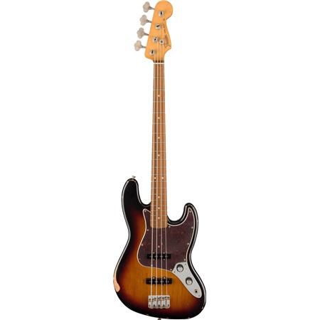 Fender 60th Anniversary Road Worn '60s Jazz Bass Pau Ferro Fingerboard 3-Color Sunburst