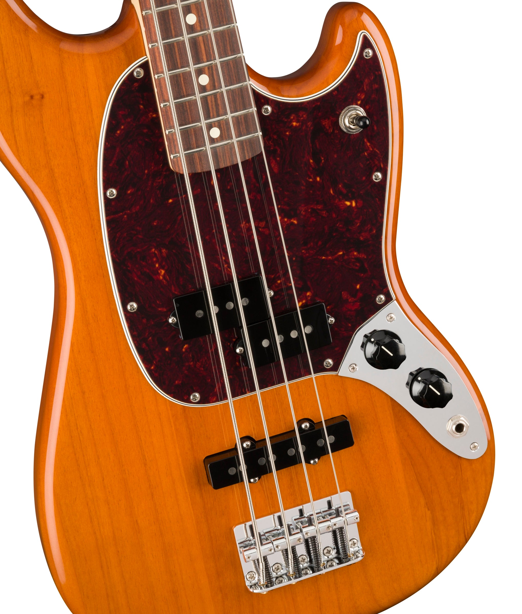 Fender Player Mustang Bass PJ 4-String Electric Bass - Aged Natural