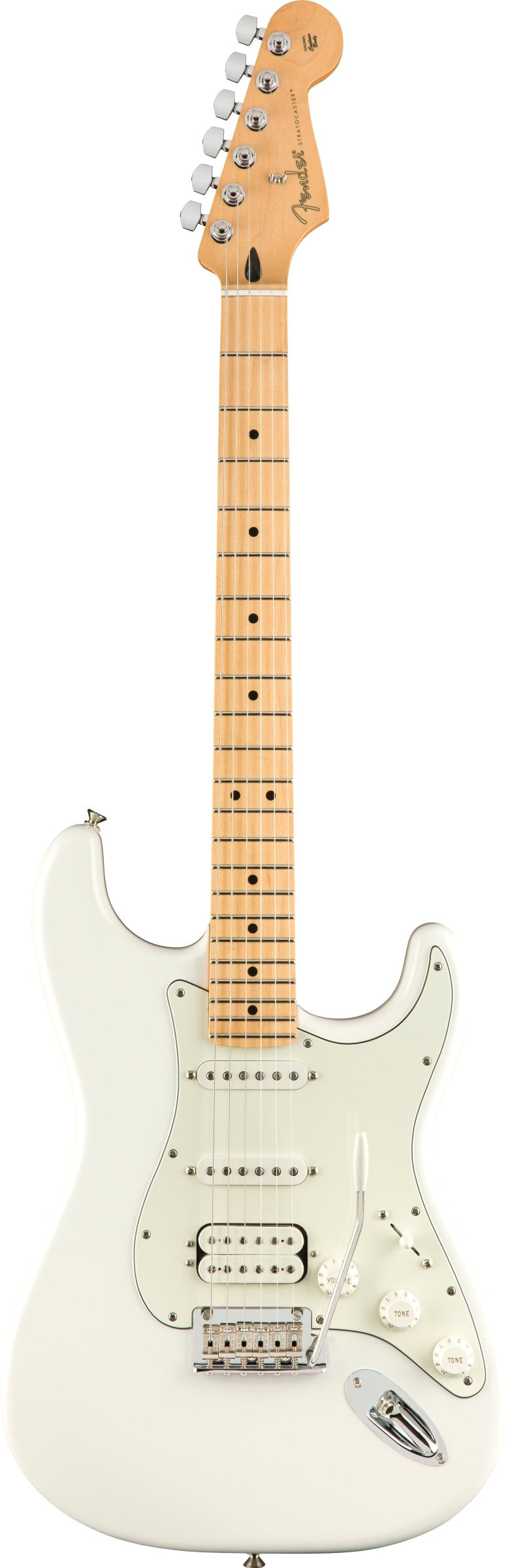 Fender Player Stratocaster HSS Electric Guitar - Polar White
