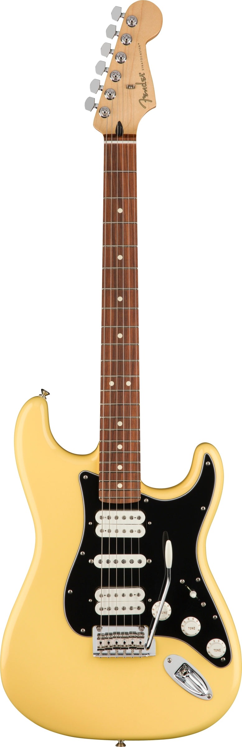 Fender Player Stratocaster HSH Pau Ferro Fingerboard Electric Guitar Buttercream