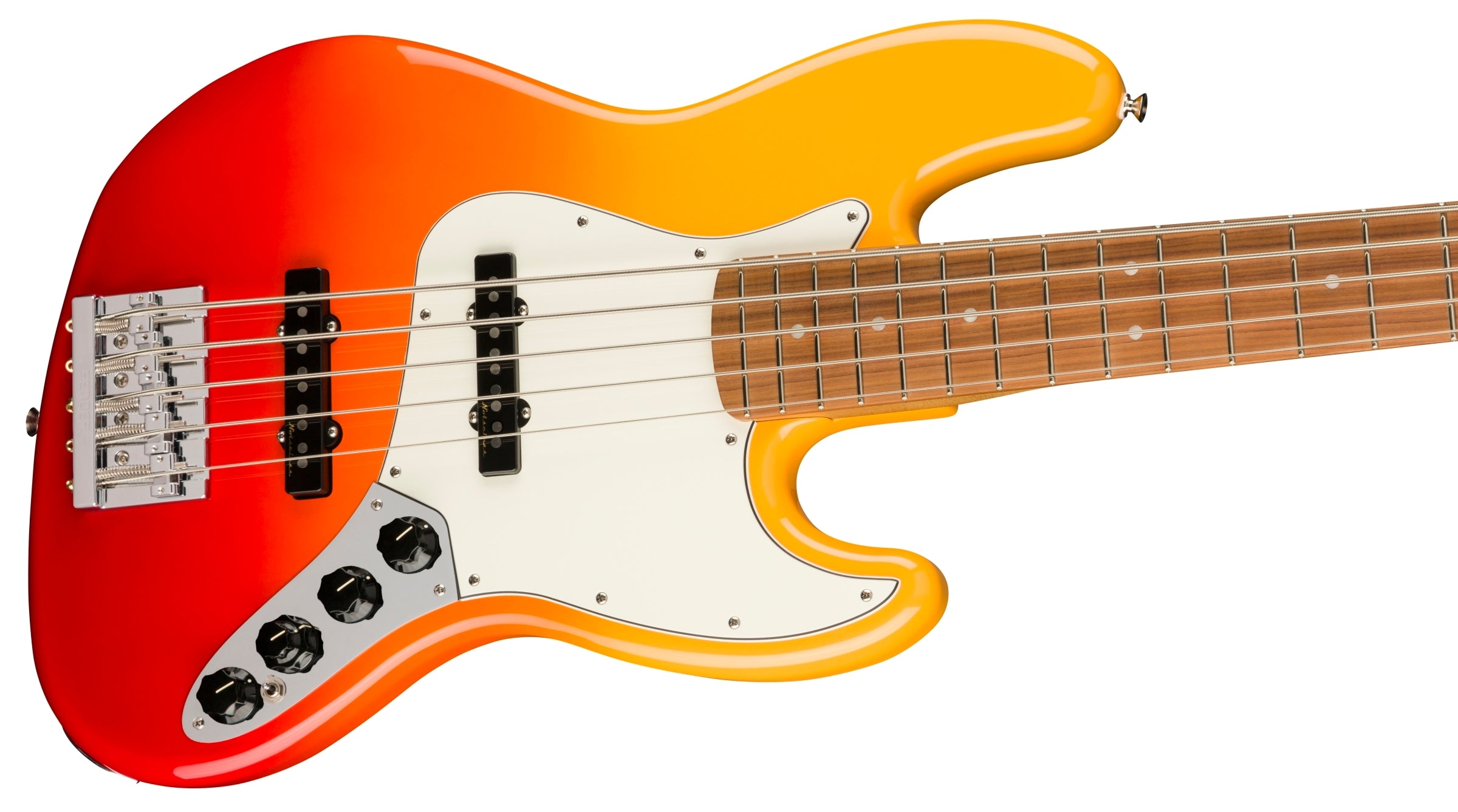 Fender Player Plus Active 5-String Electric Bass - Tequila Sunrise