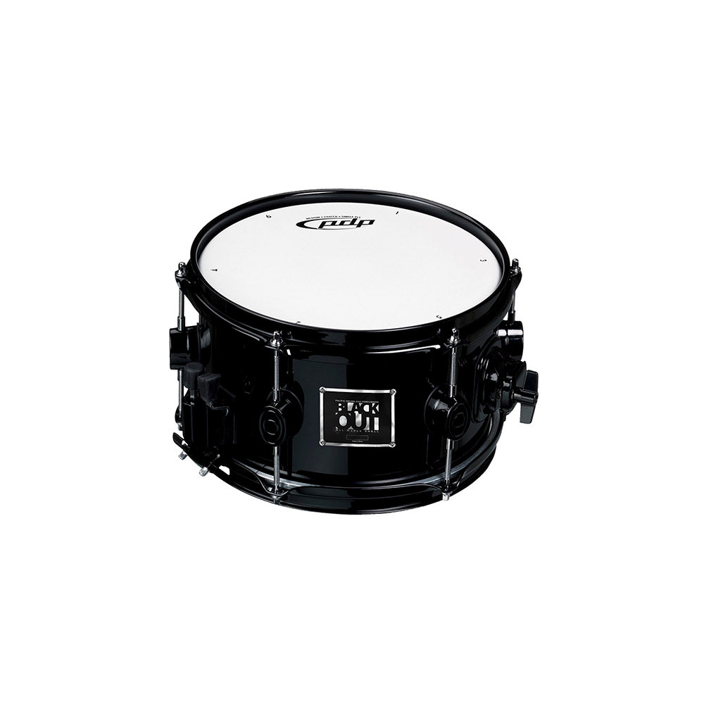 PDP 6x10 Black Out Maple Shell Snare Drum- PDBB0610